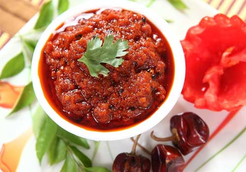 Second image of Tomato Pickle (టమాటో పచ్చడి)